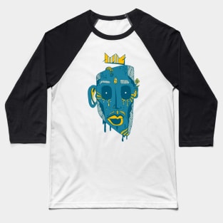 Retro Wave Strange King Juan Baseball T-Shirt